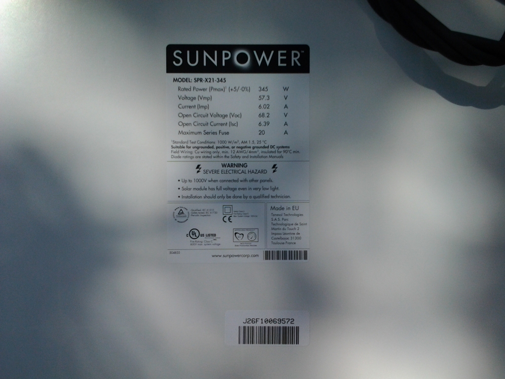 Impianto Impianti Solari Fotovoltaici 2016. Cogli le opportunità e la convenienza Lightland SunPower X21 Vitorchiano Viterbo Lazio Retro label