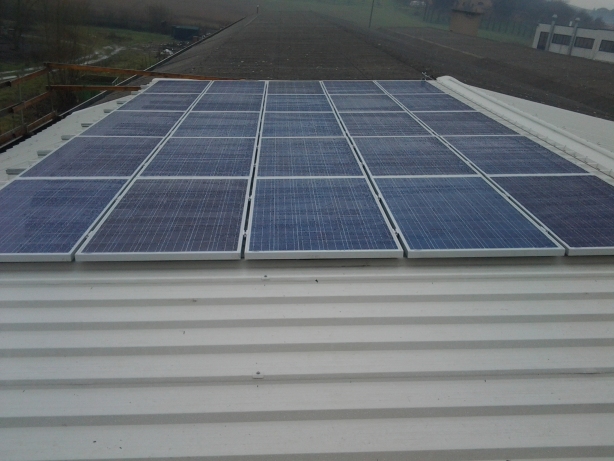 Impianto fotovoltaico a Monteroni dArbia rimozione eternit 6 kWp