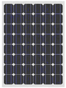 Pannello fotovoltaico monocristallino